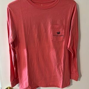 Women’s Southern Marsh Salmon (colored) Long Sleeve Tee - Size Small